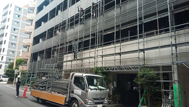 足場仮設工事